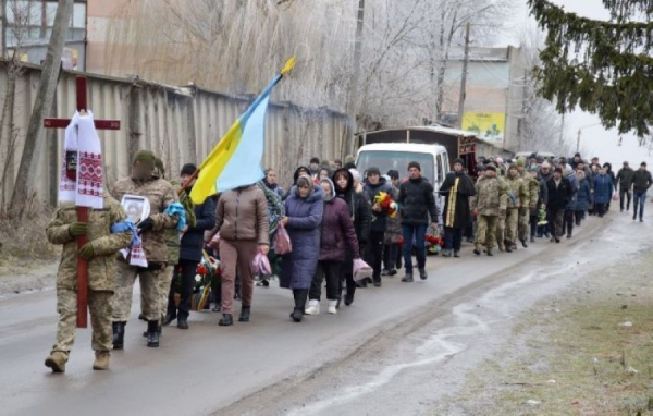 На Вінниччині попрощались із 30-річним захисником, який загинув під Бахмутом                    
