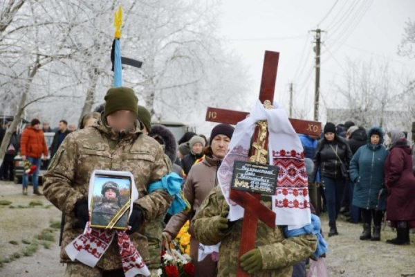 На Вінниччині попрощались із 30-річним захисником, який загинув під Бахмутом                    
