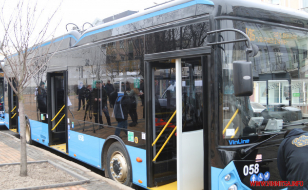 У Вінниці пустили нові тролейбуси &laquo;VinLinе&raquo; на Хутір Шевченка та мікрорайон &laquo;Академічний&raquo;                    
