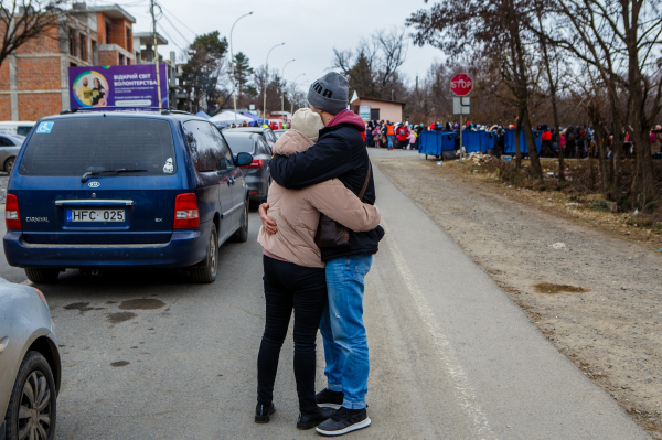 Фото дня: Сотні тисяч біженців на кордоні в перші тижні російського вторгнення