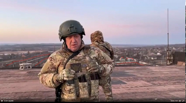 
Пригожин імітує приїзд до Бахмута й озвучує брехню про "оточення" міста &mdash; Центр нацспротиву 