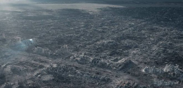 
"Мар'їнки більше нема". ОП показав фото знищеного росіянами передмістя Донецька 