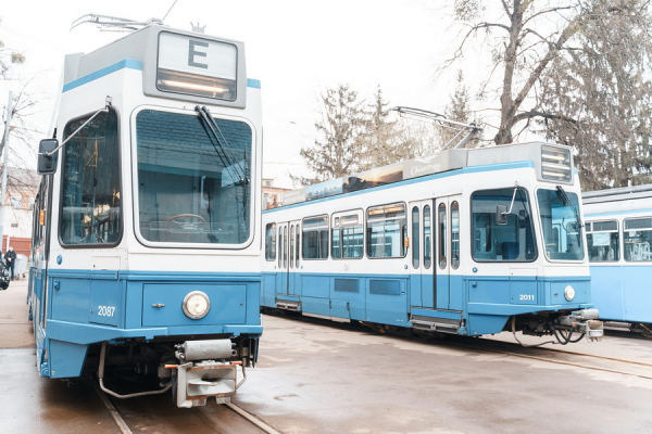 До Вінниці надійшли ще три трамваї &laquo;Tram2000&raquo; зі Швейцарії                    
