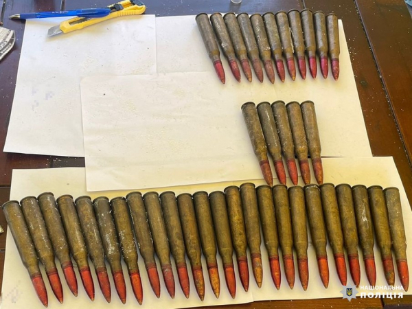 На Вінниччині у жителя Могилів-Подільського району поліцейські вилучили набої
На Вінниччині у жителя Могилів-Подільського району поліцейські вилучили набої