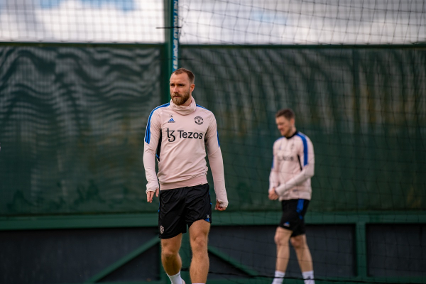 Крістіан Еріксен повернувся до тренувань у загальній групі МЮ