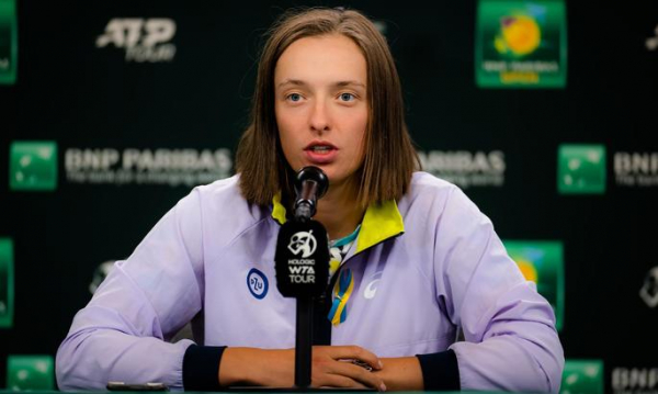 Іга Швйонтек: Вважаю, що теніс із самого початку міг би показати, що тенісисти проти військових дій Іга Швйонтек: Вважаю, що теніс із самого початку міг би показати, що тенісисти проти військових дій