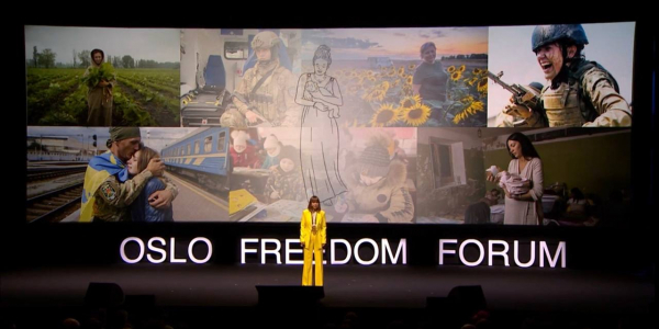  Народна депутатка України Єлизавета Ясько виступила на щорічному форумі «Oslo Freedom Forum» (ВІДЕО) 