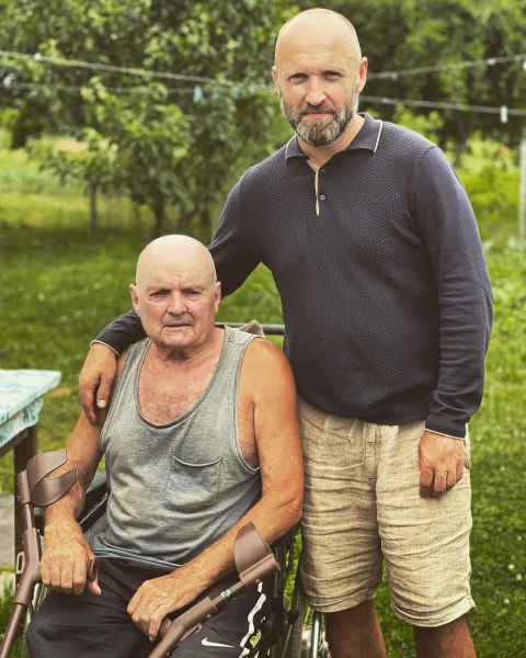 Олександр Кобзар – про фільм «Батько», стосунки зі своїм батьком, сином та про силу кохання 