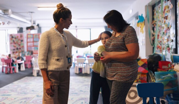 Лобода зустрілася з українськими біженцями у Польщі Лобода зустрілася з українськими біженцями у Польщі