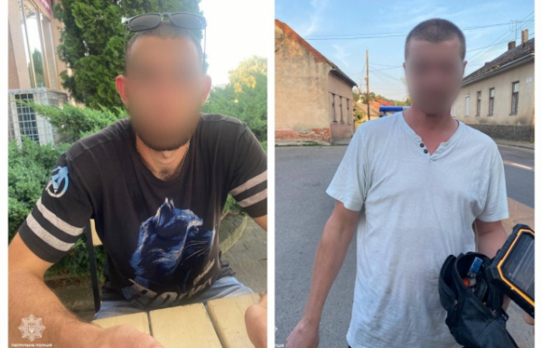 В Ужгороді затримали двох чоловіків: одного - з кастетом, а іншого - з наркотиками (ФОТО)