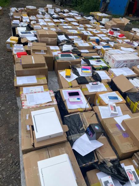  На Закарпатті затримали вантажівку із контрабандною технікою на понад 65 млн грн 