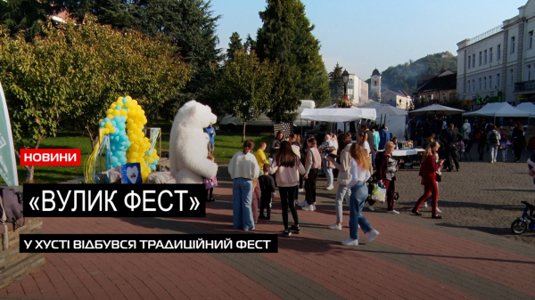  &laquo;Вулик Фест&raquo;: на благодійному ярмарку в Хусті зібрали кошти на адаптивний одяг для військових (ВІДЕО) 