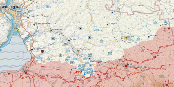 
Генштаб: Росія наступає біля Куп'янська, Кремінної, Бахмута, Донецька та Вербового — карта боїв 