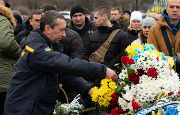 В Ужгороді попрощалися з полеглим Героєм Анатолієм Сінькевичем (ФОТО)