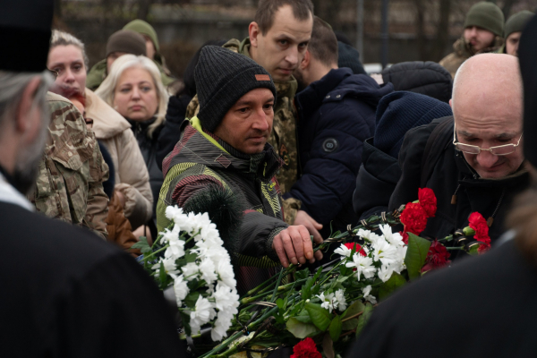 В Ужгороді попрощалися з полеглим Героєм Анатолієм Сінькевичем (ФОТО)