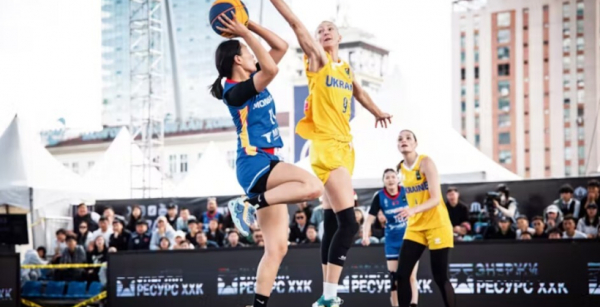 Жіноча збірна України з баскетболу 3×3 посіла друге місце на етапі Жіночої ліги в Улан-Баторі