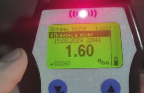  У Мукачеві неповнолітній "байкер" катався на мотоциклі в нетверезому стані 