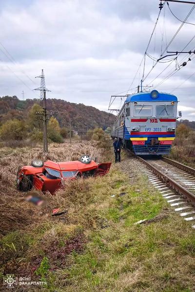  Внаслідок ДТП на залізничному переїзді в Ужгородському районі загинув чоловік 