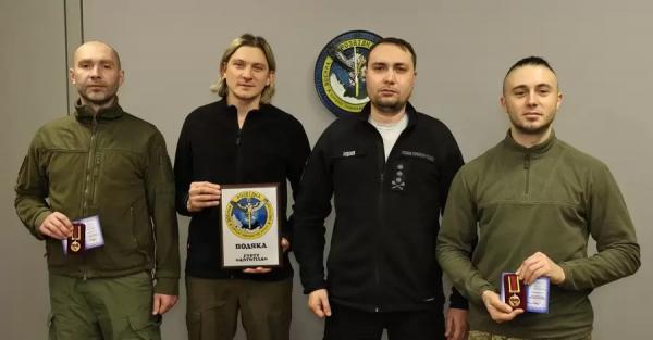 Учасники гурту "Антитіла" отримали нагороду від Буданова "За безкорисливе служіння Батьківщині"