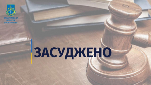  На Хустщині чоловіка, що допомагав військовозобов’язаним незаконно перетнути кордон, засудили до ув’язнення 