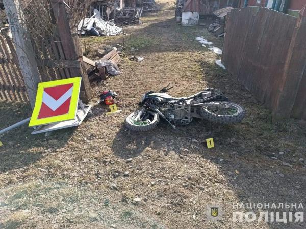  На Рахівщини затримали нетверезого мотоцикліста, який скоїв ДТП в якій травмувався його пасажир 