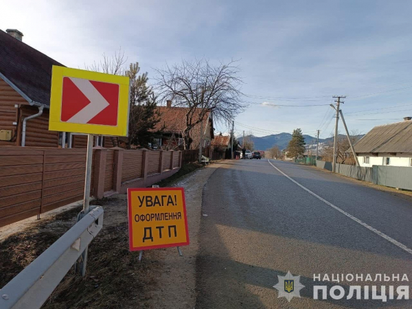  На Рахівщини затримали нетверезого мотоцикліста, який скоїв ДТП в якій травмувався його пасажир 