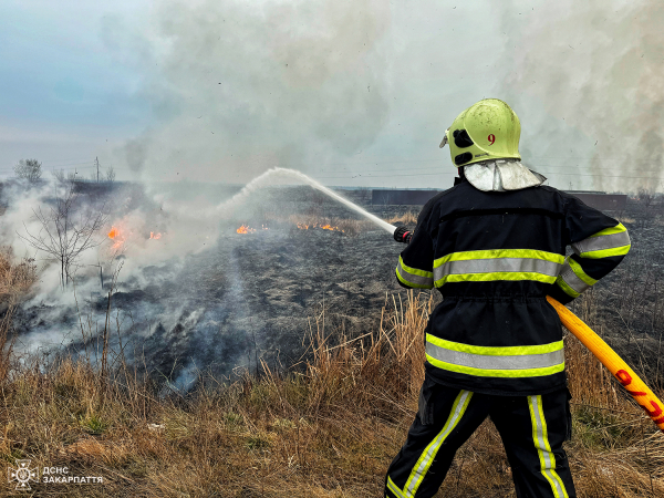  За добу рятувальники 8 разів вирушали гасили пожежі на відкритій території 