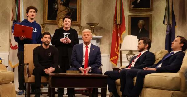 В ефірі SNL спародіювали суперечку Трампа та Зеленського - скетч зібрав 10 млн переглядів за добу 