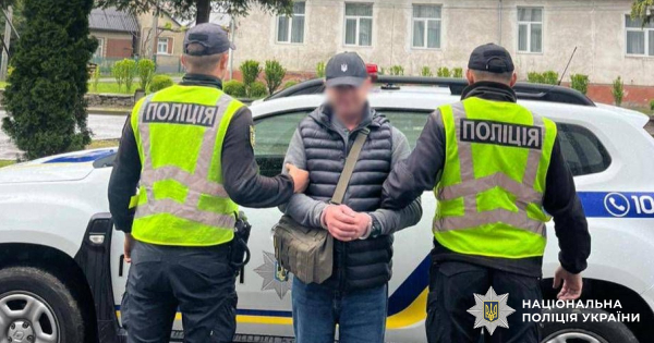  На Закарпатті затримали сімейного кривдника, який погрожував дружині підірвати гранату 