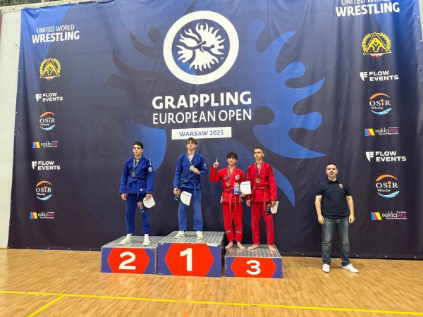  Закарпатські спортсмени здобувають золото на Чемпіонаті Європи з греплінгу 