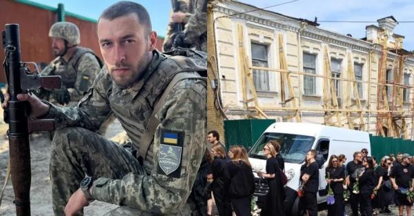 Пустовіт, Бенюк, Кисіль і Карпенко прийшли попрощатися із загиблим на фронті актором Юрієм Феліпенком