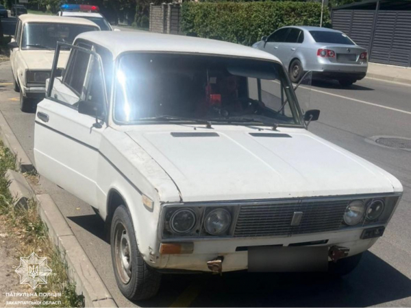  В Ужгороді виявили водія позбавлений прав керування, який їздив "під кайфом" 