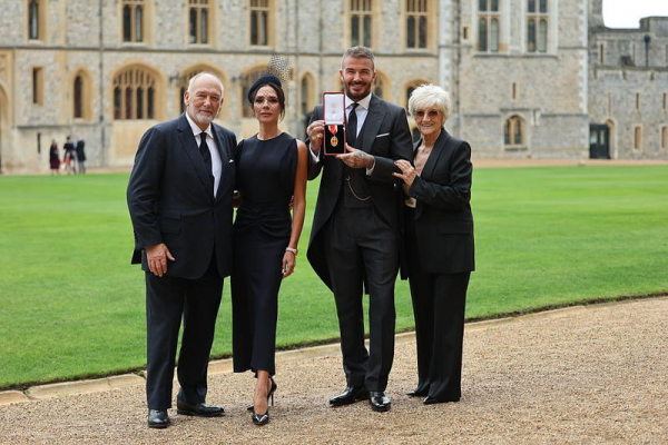 Девід Бекхем отримав довгоочікуваний титул від Короля Чарльза ІІІ