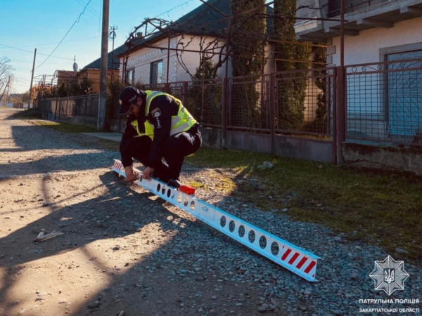 На Закарпатті патрульні виявили десятки порушень під час перевірки доріг перед зимою