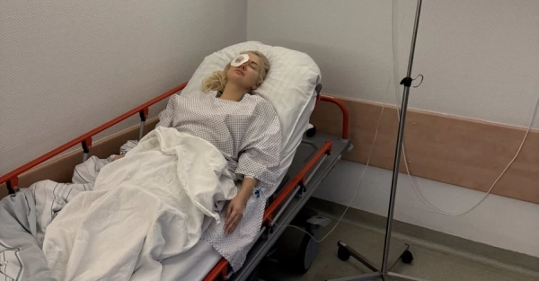 Катерина Бужинська перенесла операцію після серйозної травми ока