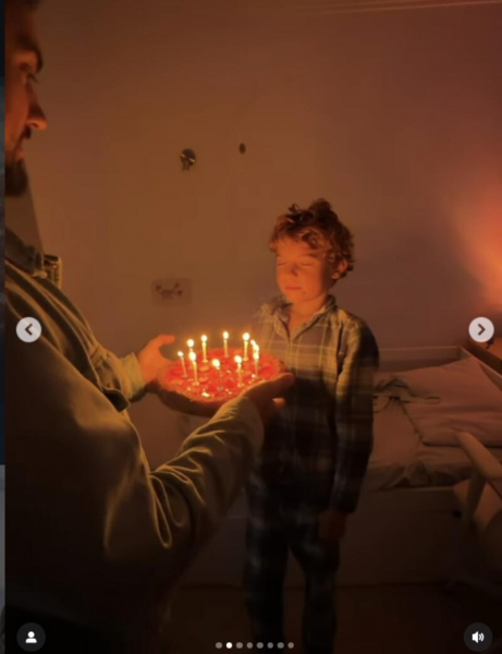 Камінська возз'єдналася з ексчоловіком заради святкування 11-річчя сина