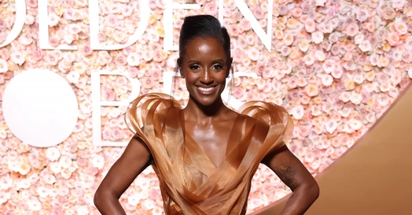 Зірка серіалу "Метлок" з'явилась на "Золотому глобусі" у сукні українського бренду