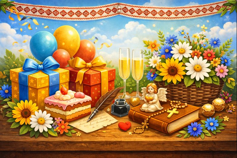 Привітання з Днем народження