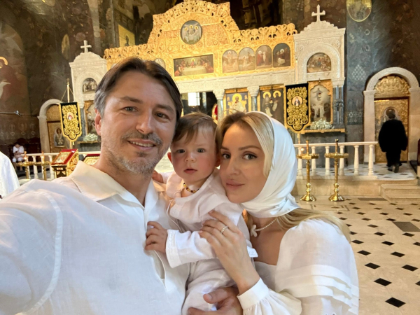 Притула хрестив молодшого сина у пошкодженій Києво-Печерській лаврі