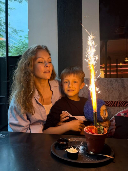«Мій найкращий проєкт у житті»: Шоптенко показала рідкісні фото з сином-іменинником