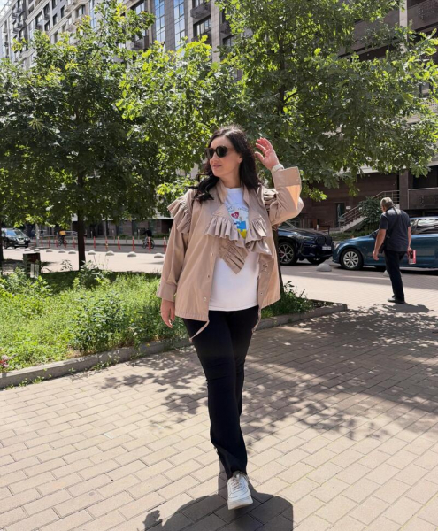 Вітвіцька розповіла, чого її навчила вагітність у 46 років