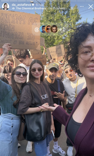 Дорофєєва, Лебіга, Астаф'єва: хто вийшов на акцію проти відставки Федорова